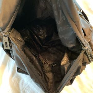Lululemon black gym bag